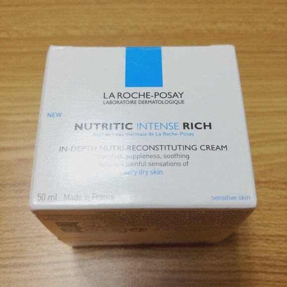 NEW La Roche-Posay Nutritic Intense Riche Nutri-Reconstituting Cream 50mL‎ 05/27 - Picture 2 of 4